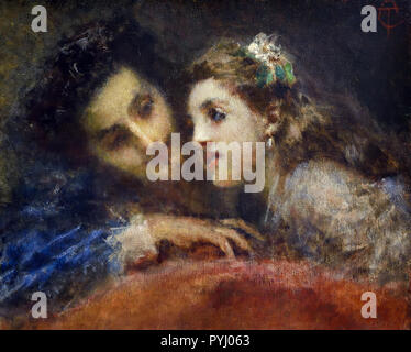 1874 Mercedes-Benz ml 'Serrano - attraction Tranquillo Cremona (1837- 1878) l'Italie, l'italien. Banque D'Images