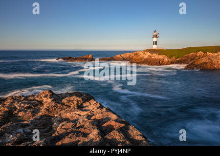 Illa Pancha, Ribadeo, Galice, Espagne, Europe Banque D'Images