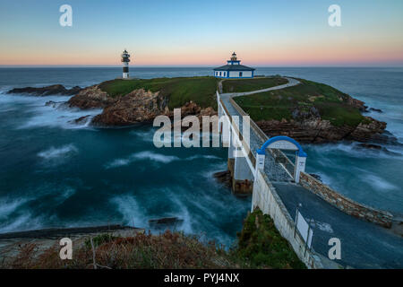 Illa Pancha, Ribadeo, Galice, Espagne, Europe Banque D'Images