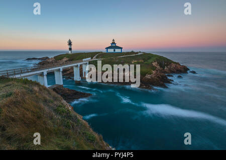 Illa Pancha, Ribadeo, Galice, Espagne, Europe Banque D'Images