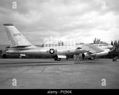 USAF 1957 jet avion Banque D'Images