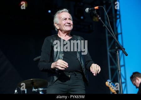 Huntington Beach, CA. 27 Oct, 2018. Lee Ving de peur. fonctionne à Surf City Blitz à Huntington State Beach le 27 octobre 2018 à Huntington Beach, CA. Credit : CVP/Espace d'image/media/Alamy Punch Live News Banque D'Images