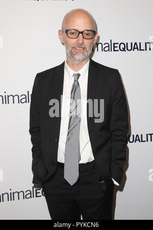 Los Angeles, Californie, USA. 27 Oct, 2018. Arrivées au cours de Moby pour l'animal l'égalité d'inspiration Gala Mondial d'action. Credit : Faye Sadou/AdMedia/ZUMA/Alamy Fil Live News Banque D'Images