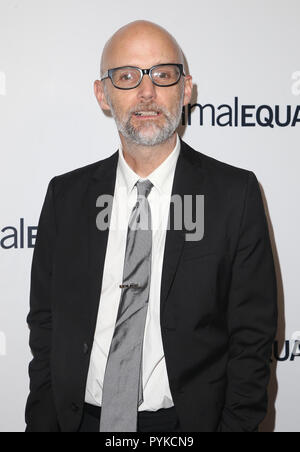 Los Angeles, Californie, USA. 27 Oct, 2018. Arrivées au cours de Moby pour l'animal l'égalité d'inspiration Gala Mondial d'action. Credit : Faye Sadou/AdMedia/ZUMA/Alamy Fil Live News Banque D'Images