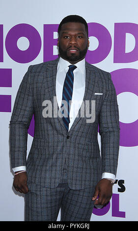 NEW YORK, NY - 28 Octobre : Curtis James Jackson alias 50 Cent à la Paramount Pictures, Tyler Perry & Studios Films pari de Nobody's Fool premiere à AMC Lincoln Square à New York le 28 octobre 2018. Credit : RW/MediaPunch Banque D'Images