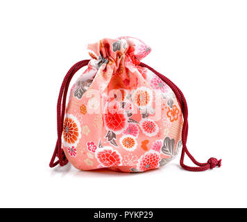 Sac de la chance traditionnels isolated on a white Banque D'Images