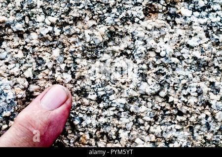 Close-up de granit, Pluton Almo dans la ville de rochers Réserve nationale dans le sud de l'Oregon Banque D'Images