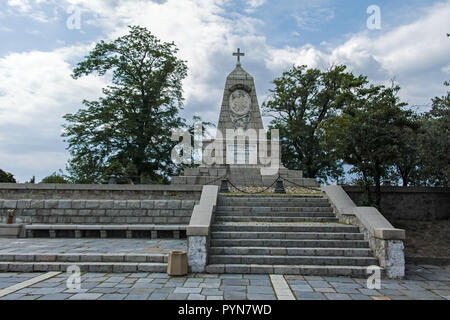 PLOVDIV, BULGARIE 11 juin 2017 : le monument à l'empereur Alexandre II à Bunardzhik tepe hill (colline de libertadors) dans la ville de Plovdiv, Bulgarie Banque D'Images