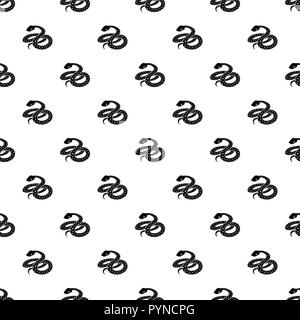 Motif transparent vecteur kingsnake mexicain Illustration de Vecteur