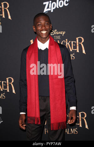 Jayden Fowora-Knight 10/29/2018 La première mondiale de 'Casse-Noisette et l'arrivée des quatre royaumes qui s'est tenue à La Ray Dolby Ballroom à Los Angeles, CA Photo par Izumi Hasegawa / HollywoodNewsWire.co Banque D'Images