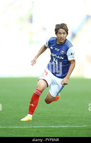 Saitama, Japon. 27 Oct, 2018. Jun Amano (F Marinos) Football/soccer : 2018 J.League match final de la Coupe du levain YBC entre Shonan Bellmare Yokohama F Marinos 1-0 à Saitama Stadium 2002 à Saitama, Japon . Mm. Kenzaburo Crédit : Matsuoka/AFLO/Alamy Live News Banque D'Images