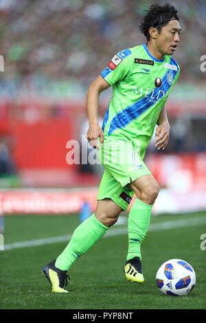 Saitama, Japon. 27 Oct, 2018. Tsukasa Umesaki (Bellmare) Football/soccer : 2018 J.League match final de la Coupe du levain YBC entre Shonan Bellmare Yokohama F Marinos 1-0 à Saitama Stadium 2002 à Saitama, Japon . Mm. Kenzaburo Crédit : Matsuoka/AFLO/Alamy Live News Banque D'Images