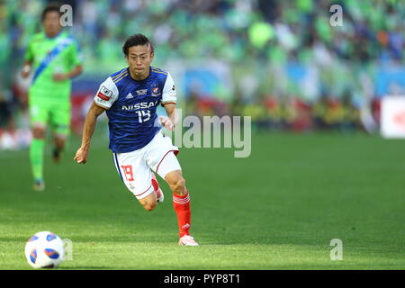 Saitama, Japon. 27 Oct, 2018. Teruhito Nakagawa (F Marinos) Football/soccer : 2018 J.League match final de la Coupe du levain YBC entre Shonan Bellmare Yokohama F Marinos 1-0 à Saitama Stadium 2002 à Saitama, Japon . Mm. Kenzaburo Crédit : Matsuoka/AFLO/Alamy Live News Banque D'Images