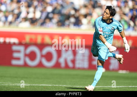 Saitama, Japon. 27 Oct, 2018. Hiroki Iikura (F Marinos) Football/soccer : 2018 J.League match final de la Coupe du levain YBC entre Shonan Bellmare Yokohama F Marinos 1-0 à Saitama Stadium 2002 à Saitama, Japon . Mm. Kenzaburo Crédit : Matsuoka/AFLO/Alamy Live News Banque D'Images