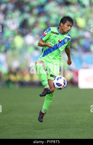 Saitama, Japon. 27 Oct, 2018. Takuya Okamoto (Bellmare) Football/soccer : 2018 J.League match final de la Coupe du levain YBC entre Shonan Bellmare Yokohama F Marinos 1-0 à Saitama Stadium 2002 à Saitama, Japon . Mm. Kenzaburo Crédit : Matsuoka/AFLO/Alamy Live News Banque D'Images