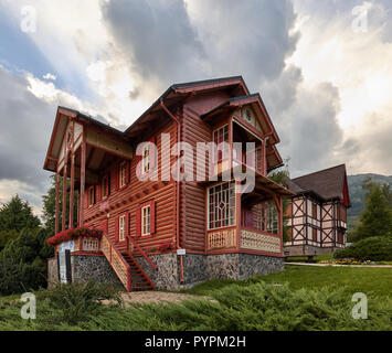 Musée de Tatra de cinématographie et de photographie à Stary Smokovec, Hautes Tatras, Slovaquie Banque D'Images