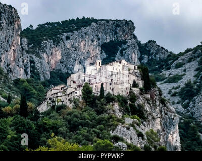 Peillon village Nice Cote D'azur France Banque D'Images