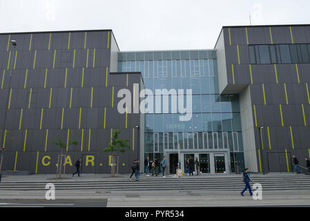 Bâtiment Auditorium CARL, RWTH, Classenstrasse, Aix-la-Chapelle, Rhénanie du Nord-Westphalie, Allemagne, Hoersaalgebaeude CARL, Nordrhein-Westfalen, Deutschland Banque D'Images