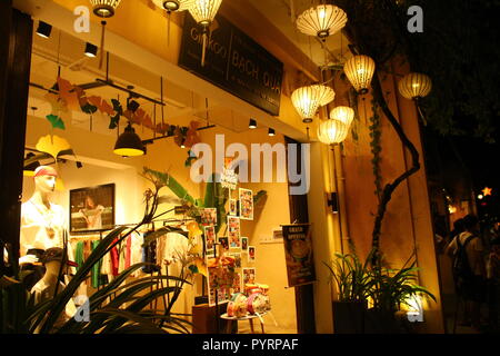 HOI AN CAFÉ BAR Da Nang, VIET NAM Banque D'Images