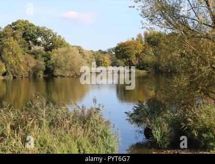 Mote Park , Kent , Maidstone Banque D'Images