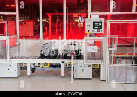 Walbrzych, Pologne. 30 octobre, 2018. Walbrzych, Pologne, Toyota Ouverture d'une nouvelle ligne de production d'entraînement hybride en Pologne. Credit : Kazimierz Jurewicz/Alamy Live News Banque D'Images