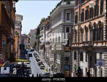 Rome, Italie. 20 mai, 2018. Vue de la Piazza Venezia à Rome. Credit : Waltraud Grubitzsch/dpa-Zentralbild/ZB/dpa/Alamy Live News Banque D'Images
