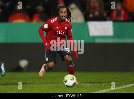 Furth, Deutschland. 30Th Oct, 2018. firo : 30.10.2018 saison 2018/2019, Football, DFB-Pokal, tasse, SV Rodinghausen - FC Bayern Munich, Muenchen 1 : 2 seule action Renato Sanches | utilisée dans le monde entier : dpa Crédit/Alamy Live News Banque D'Images