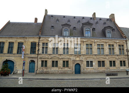 L'Hôtel de la Noble Cour (Musée départemental de Flandre), Grand Place, Cassel, Nord, hauts de France, France Banque D'Images