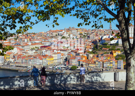 Porto, le soleil du matin Banque D'Images