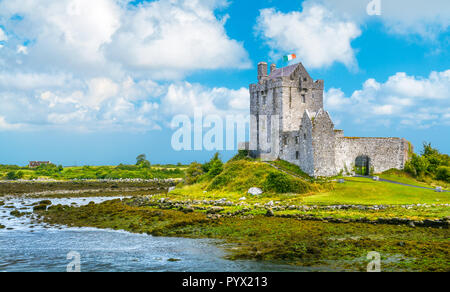 Dunguaire Castle, 16th-century tower house dans le comté de Galway, Irlande Kinvarra proche. Banque D'Images