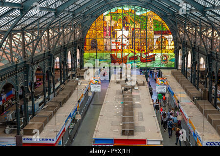 Marché Central Atarazanas Malaga, Espagne Banque D'Images