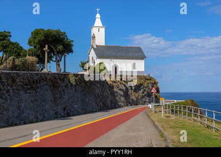 Luarca, Valdes, Asturias, Espagne, Europe Banque D'Images