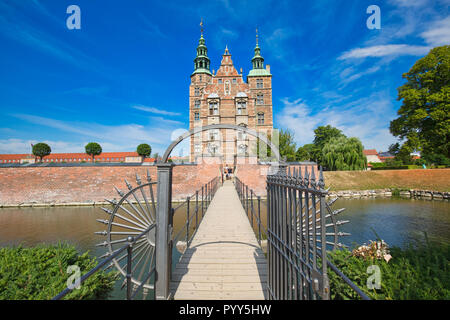 Château de Rosenborg Copenhague célèbre Banque D'Images