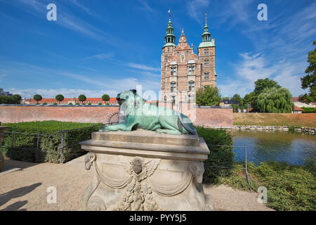 Château de Rosenborg Copenhague célèbre Banque D'Images