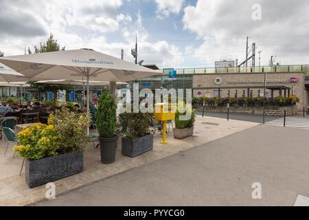 France, Ile de France, Seine et Marne, Chelles, Chelles Gournay gare Banque D'Images