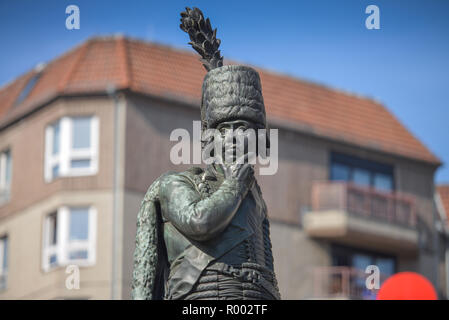 Monument général de Zieten, Mohrenstrasse, milieu, Berlin, Allemagne, le général von Zieten Denkmal, Mitte, Deutschland Banque D'Images