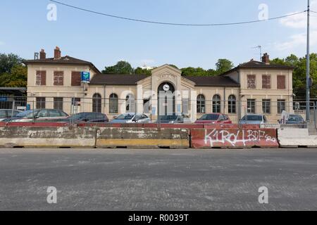 France, Ile de France, Seine Saint Denis, Sevran Livry railway station Banque D'Images