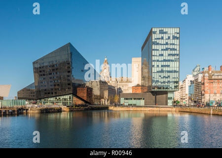 Royal Albert Docks, Liverpool, Merseyside, Angleterre Banque D'Images