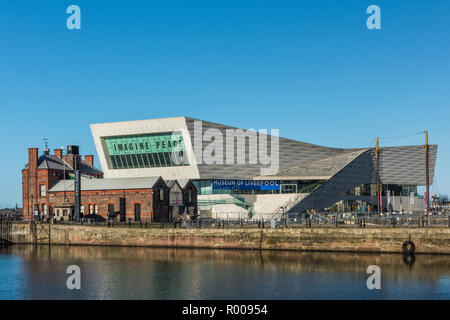 Musée de Liverpool, Royal Albert Docks, Liverpool, Merseyside, Angleterre Banque D'Images