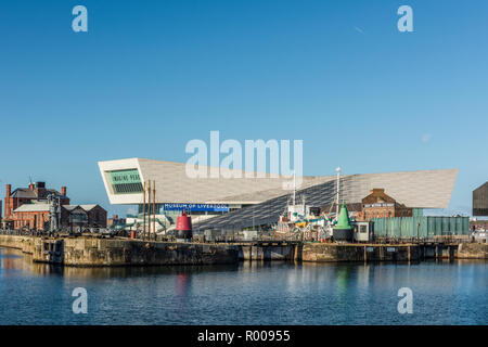 Musée de Liverpool, Royal Albert Docks, Liverpool, Merseyside, Angleterre Banque D'Images