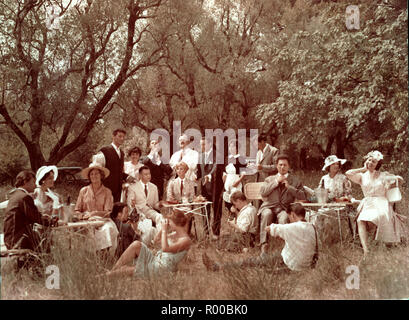 Le dejeuner sur l'herbe pique-nique sur l'Herbe Année : 1959 - France Directeur : Jean Renoir Banque D'Images
