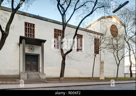 Seipel-DollfuVogelweidplatz ß-Gedächtniskirche, Clemens Holzmeister 7, 1934 Banque D'Images