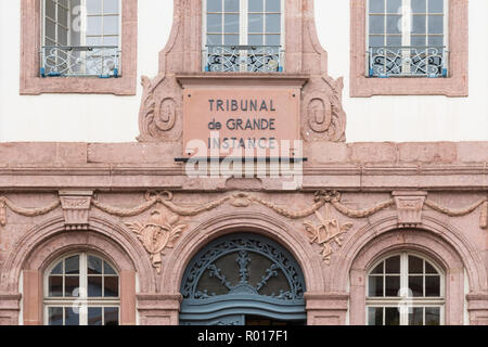 Tribunal de Grande Instance de Colmar, France, Banque D'Images