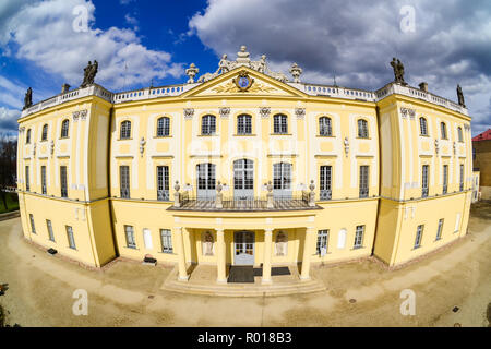 Palais Branicki à Bialystok, Pologne. View avant après restauration. Banque D'Images