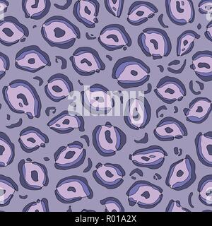 Imprimé animal dessiné à la main motif transparent. Résumé fond peau guépard colorés pour surface design, textile, papier d'emballage, papier peint, cas de téléphone Illustration de Vecteur