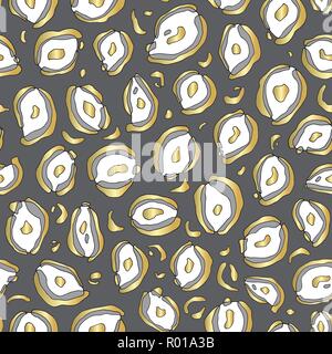 Imprimé animal dessiné à la main motif transparent. Résumé fond peau guépard colorés pour surface design, textile, papier d'emballage, papier peint, cas de téléphone Illustration de Vecteur