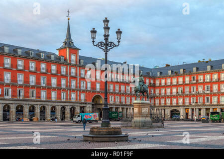 Madrid, Plaza Mayor, Espagne, Europe Banque D'Images