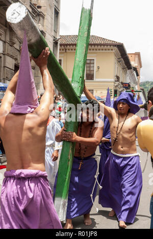 Procesion religieux Banque D'Images