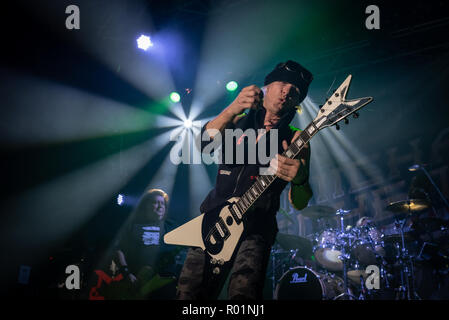 Milan, Italie - 30 octobre 2018 : Projet de musique rock allemand Michael Schenker FEST effectue à Live Music Club (MI). Brambilla Simone Live News photographer Crédit : Simone Brambilla/Alamy Live News Banque D'Images