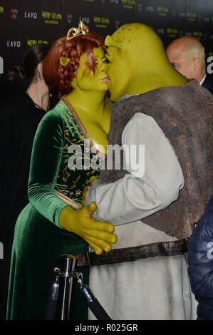 New York, USA. 31 octobre 2018. Heidi Klum et Tom Kaulitz assister à Heidi Klum's 19th Annual Halloween party chez Lavo le 31 octobre 2018 dans la ville de New York. Crédit : Erik Pendzich/Alamy Live News Banque D'Images